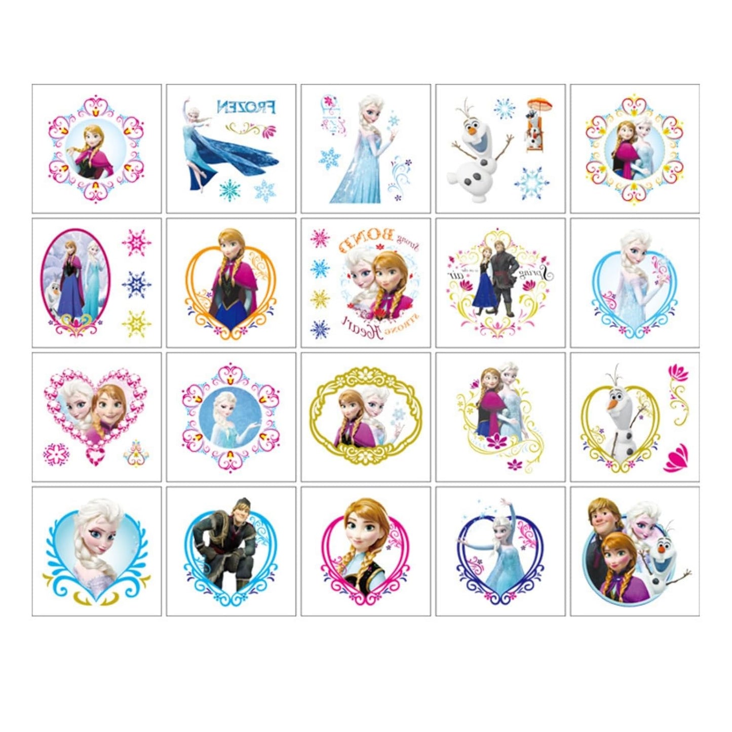 20Sheets Mickey Mouse Temporary Tattoos Birthday Themed Party Supplies Decoration Favors Cartoon Cute Sticker for Teens Home Activity Prizes Carnival Christmas Rewards (Mickey)