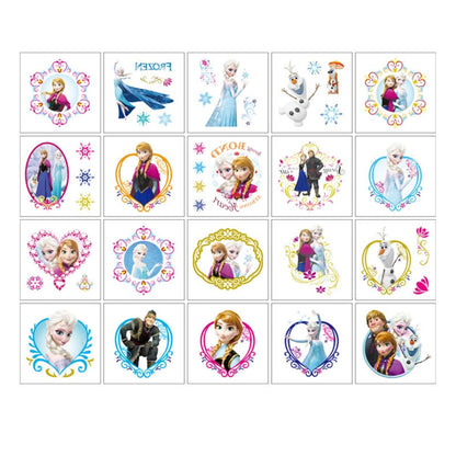 20Sheets Mickey Mouse Temporary Tattoos Birthday Themed Party Supplies Decoration Favors Cartoon Cute Sticker for Teens Home Activity Prizes Carnival Christmas Rewards (Mickey)