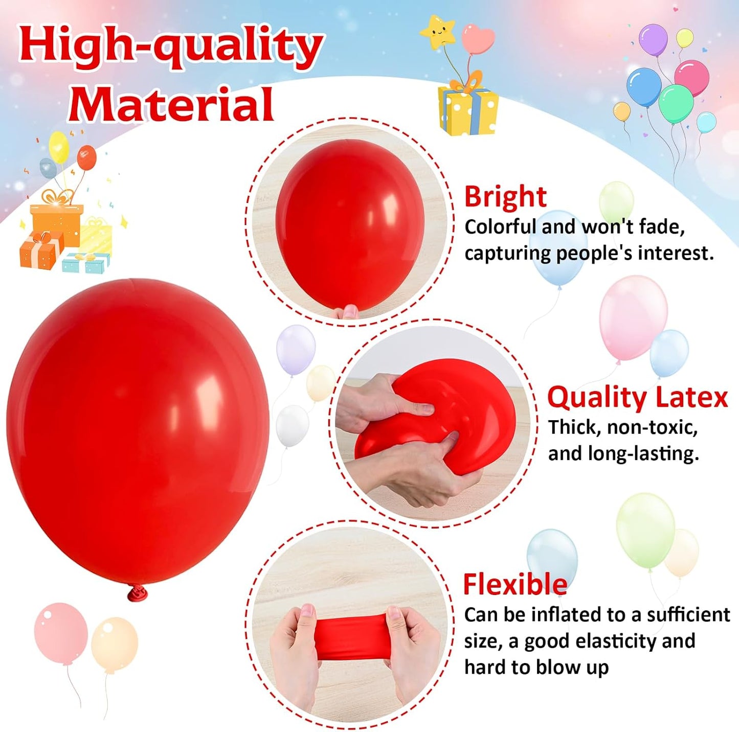 60 Pcs Blue and Silver Balloons, Navy Royal Blue Silver Party Balloons with Metallic Confetti Helium Latex Balloons for Birthday Baby Showers Fathers Day 2025 Graduation Decoration