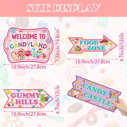 24 Pieces Retirement Decorations Retirement Party Directional Sign Retired Welcome Signs for Adults Retirement Themed Party Decorations Birthday Party Supplies