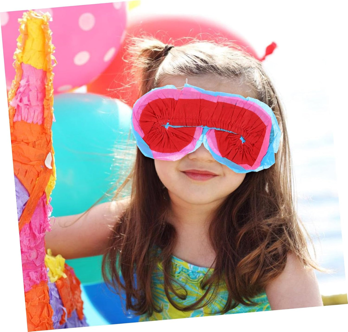 ERINGOGO 2Pcs Eye Mask Shaped Pinata Fun Birthday Party Decoration Creative Plaything for Celebrations for Events Cosplay and Photography Props