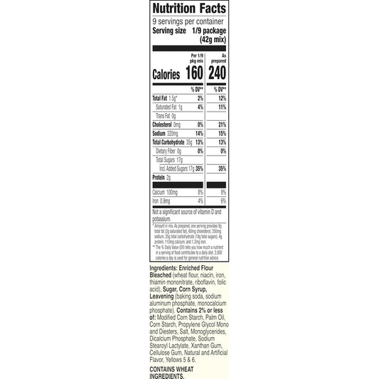 Betty Crocker Favorites Super Moist Vanilla Cake Mix, 13.25 oz (Pack of 12)