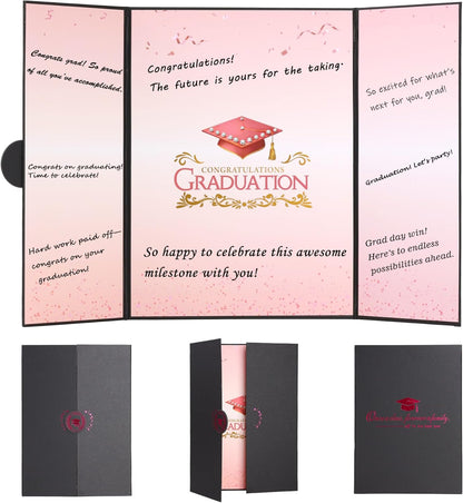 Graduation Guest Book 2026 Graduation Party Decorations Class of 2026 Graduation Sign in Book Signature Board Keepsake Grad Party Supplies College High School Graduation Gift Card Book (Blue)