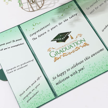 Graduation Guest Book 2026 Graduation Party Decorations Class of 2026 Graduation Sign in Book Signature Board Keepsake Grad Party Supplies College High School Graduation Gift Card Book (Blue)