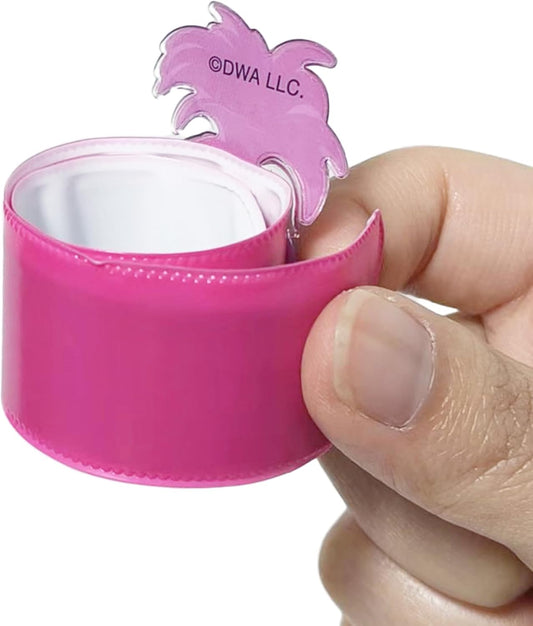 LUV HER Trolls 3 Slap Bracelets for Girls – Fun Confetti Wristband Featuring Trolls – Adjustable Fit – Birthday Party Favor or Gift – Ages 3+