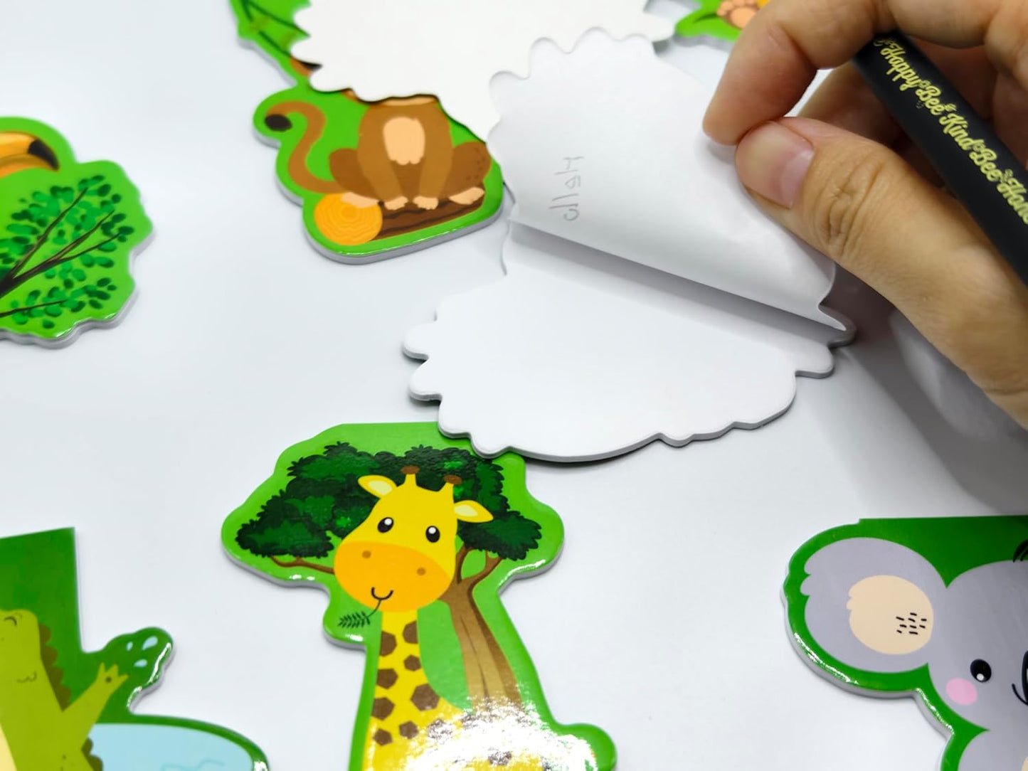 48 Pcs Jungle Safari Favors Notepads –Jungle Safari Themed Stationery Mini Notebooks for Gift Exchange, Classroom Party Favors, Back to School Gifts