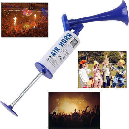 Air Horn for Boat Graduation Party Sports Events Beer Horns Dog Air Horn Self Defense Portable Air Pump Horn(ABS large handheld horn)