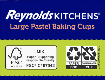 Reynolds Kitchens Baking Cups, Pastel, 50 Count
