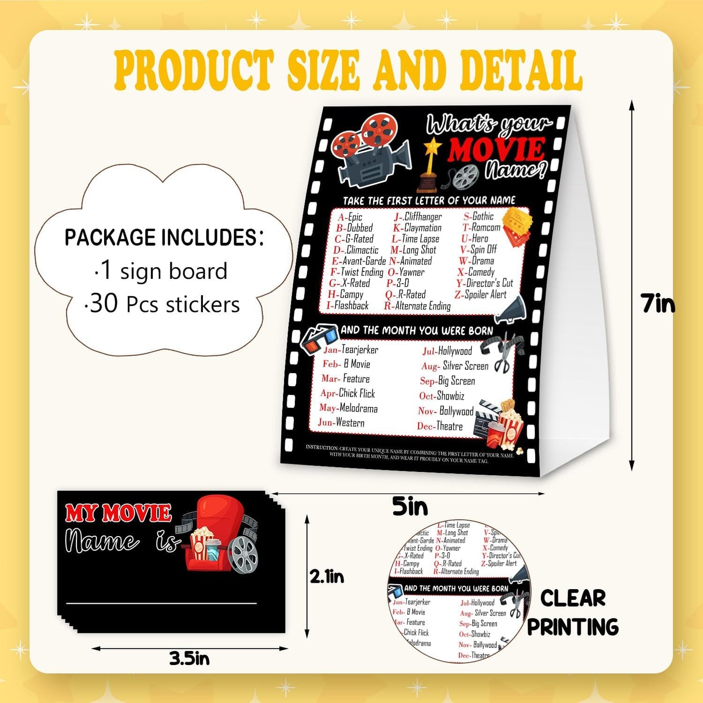 Gamer Birthday Party Decorations, Funny Video Game Party Night Favors Set,What's Your Gamer Name Perfect for Birthday Party Baby Shower Activities(31pcs)