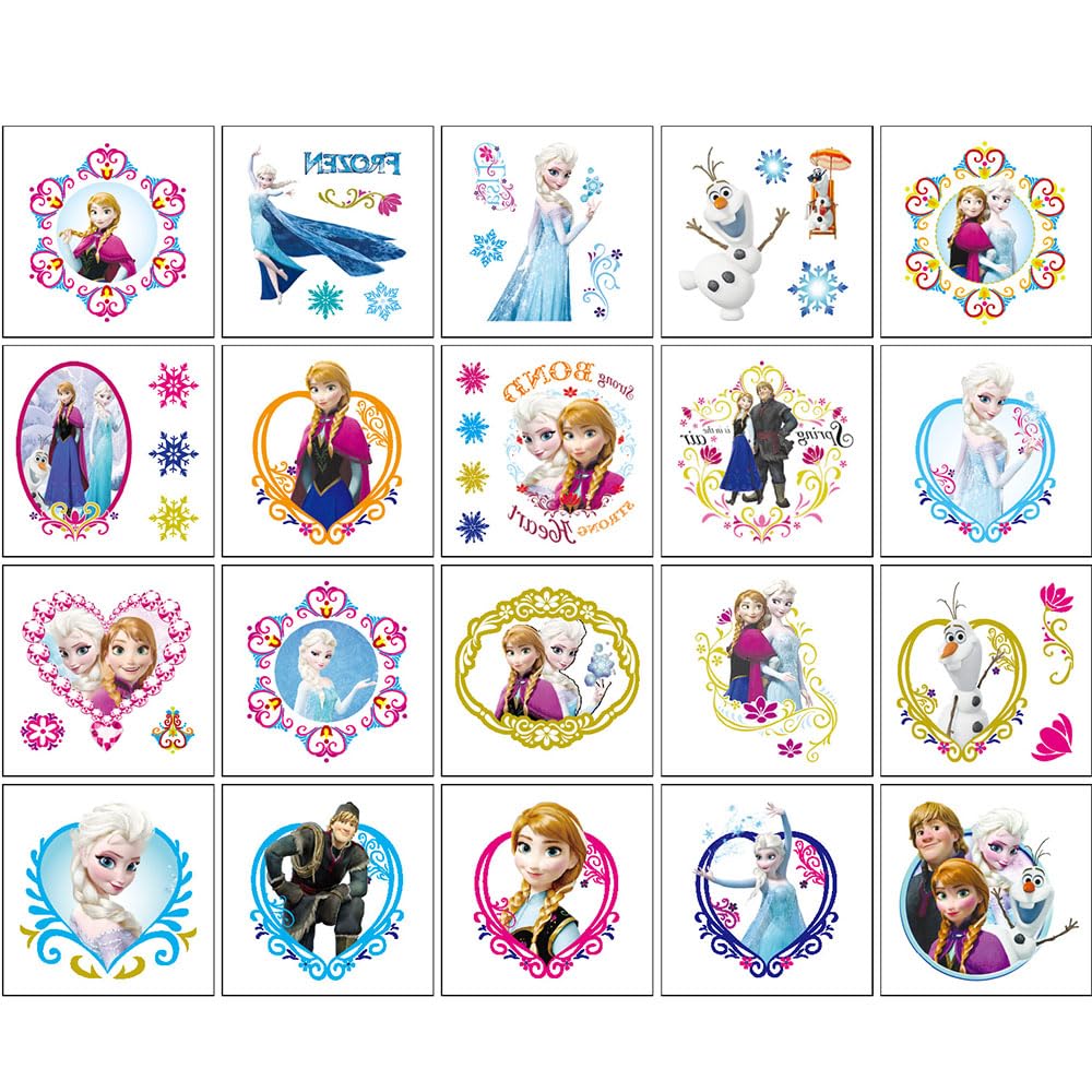 20 Sheets Cute Pokemon Temporary Tattoos for Adult, Cool Cartoon Decoration Sticker Gifts for Teen Activity Prizes Carnival Christmas Rewards