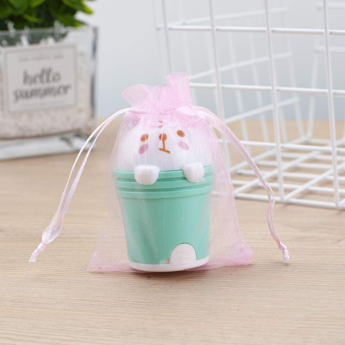 100pcs White Organza Bags 2x3 inch Sheer Drawstring Gift Bags Jewelry Pouches Wedding Party Christmas Favor Gift Bags, Little Mesh Gift Pouches Mini Candy Bags for Small Presents Earrings