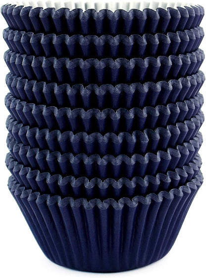 Standard Size Baking Cups Food-Grade Greaseproof Paper Cupcake Liners 200 Pcs (Natural)