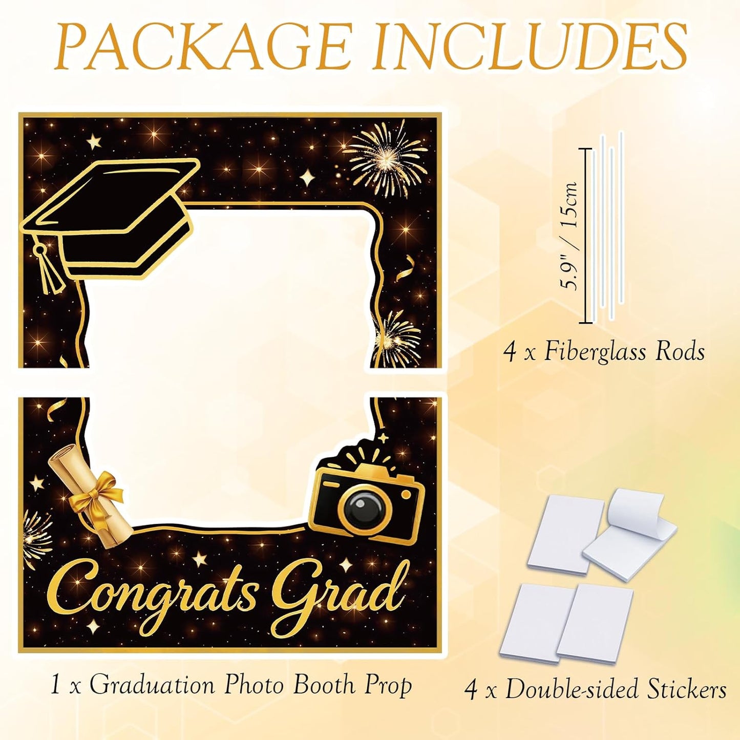 Nurse Photo Booth Props Graduation Decorations, Proud to Be A Nurse Large Selfie Photo Frame Cutout Nurses Week Lawn Decor Grad Party Supplies Blue