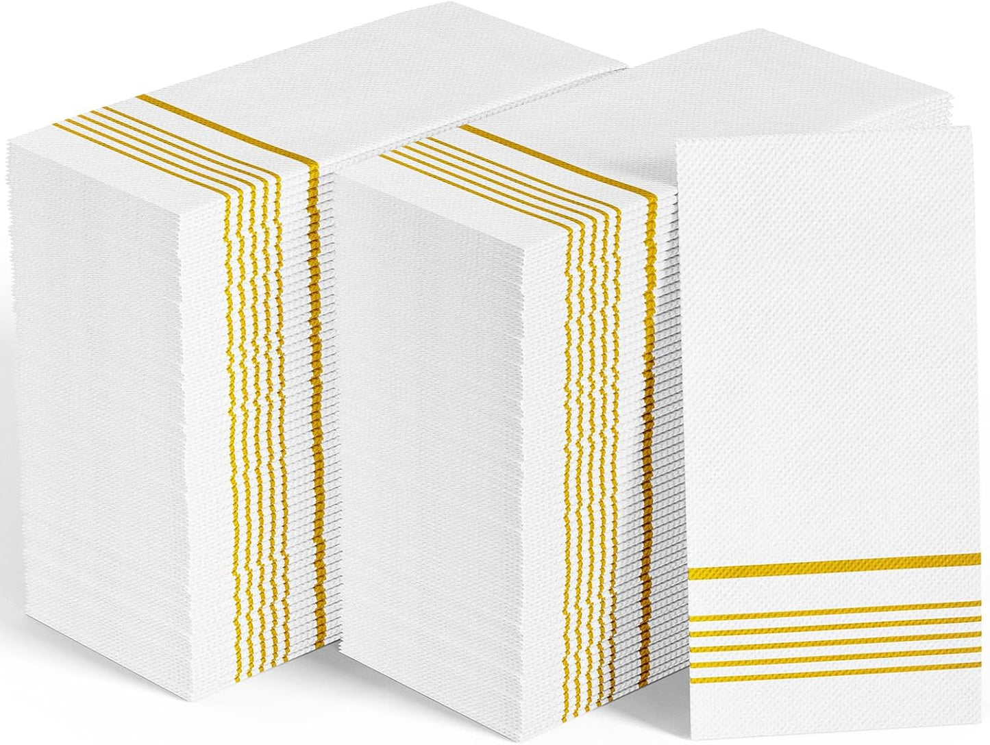 200 Pack Paper Dinner Napkins, Absorbent Paper Napkins, Premium Quality Guest Towels, 2-Ply Disposable Hand Towels for Thanksgiving, Kitchen, Events, Parties or Events