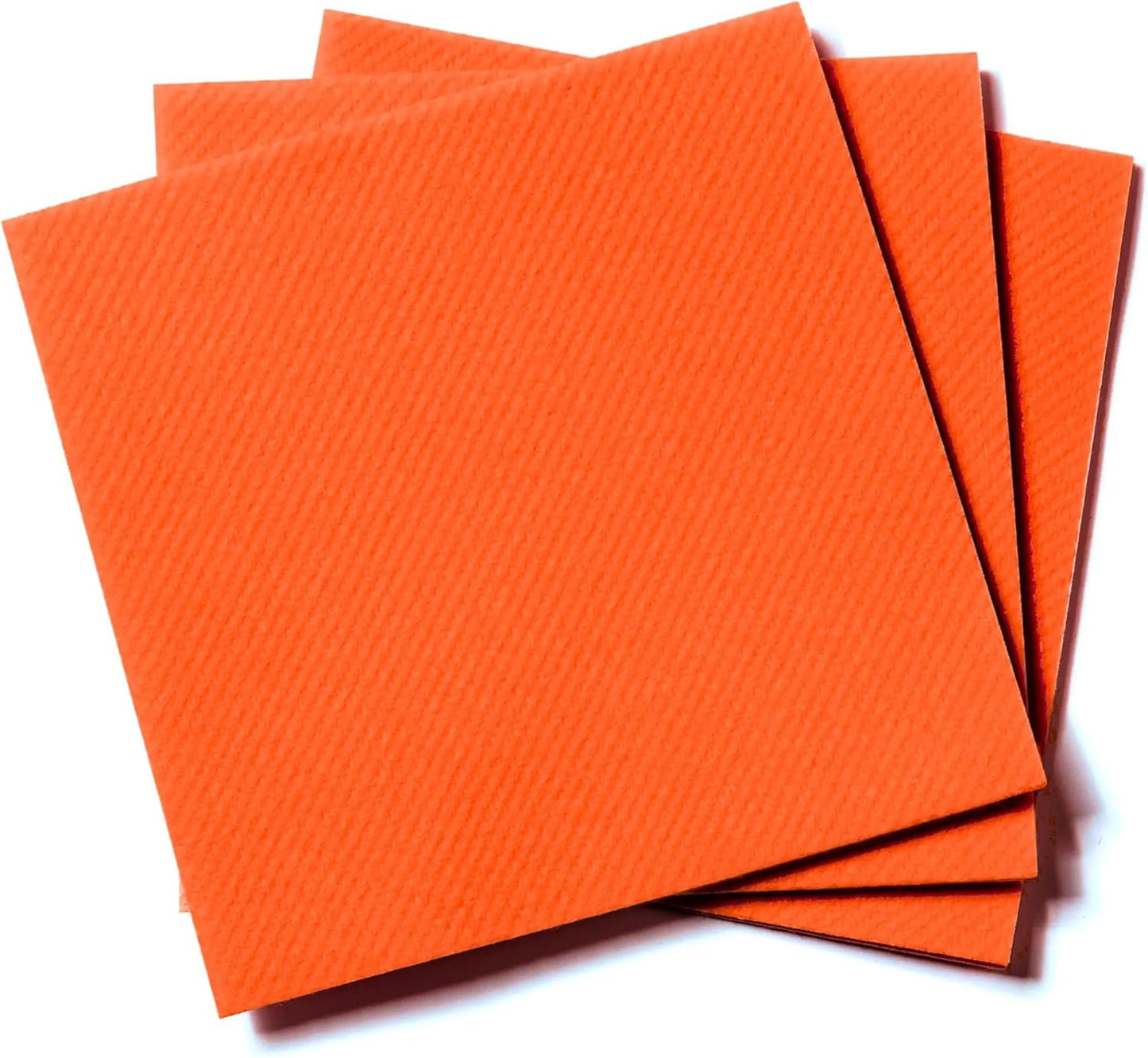 AH AMERICAN HOMESTEAD Cocktail Napkins-Disposable Beverage/Bar Napkins-White Linen-Like Square Napkins-Eco-Friendly & Compostable-Everyday Use, Party or Wedding 4.75inch x 4.75inch (100 Count, White)