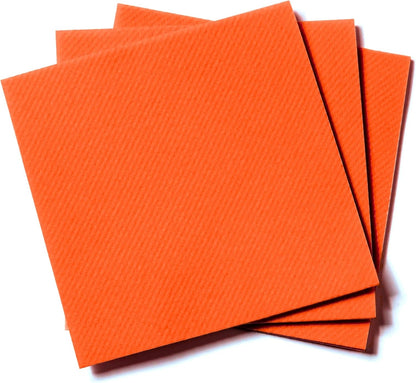 AH AMERICAN HOMESTEAD Cocktail Napkins-Disposable Beverage/Bar Napkins-White Linen-Like Square Napkins-Eco-Friendly & Compostable-Everyday Use, Party or Wedding 4.75inch x 4.75inch (100 Count, White)