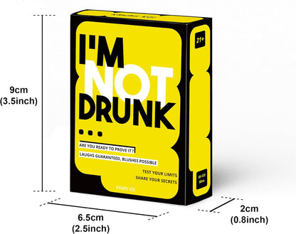 KAWAII KOI I’M NOT Drunk – Party Drinking Card Game for Game Night & Parties, Funny Party Game for Adults, Perfect for 21st Birthday & Bachelorette Parties
