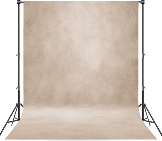 Abstract Professional Photography Backdrop for Portrait Photo Props Booth Background Photoshoot Studio with Polyester Fabric Roller Pocket on Top (8x10ft,Grey,No Stand)