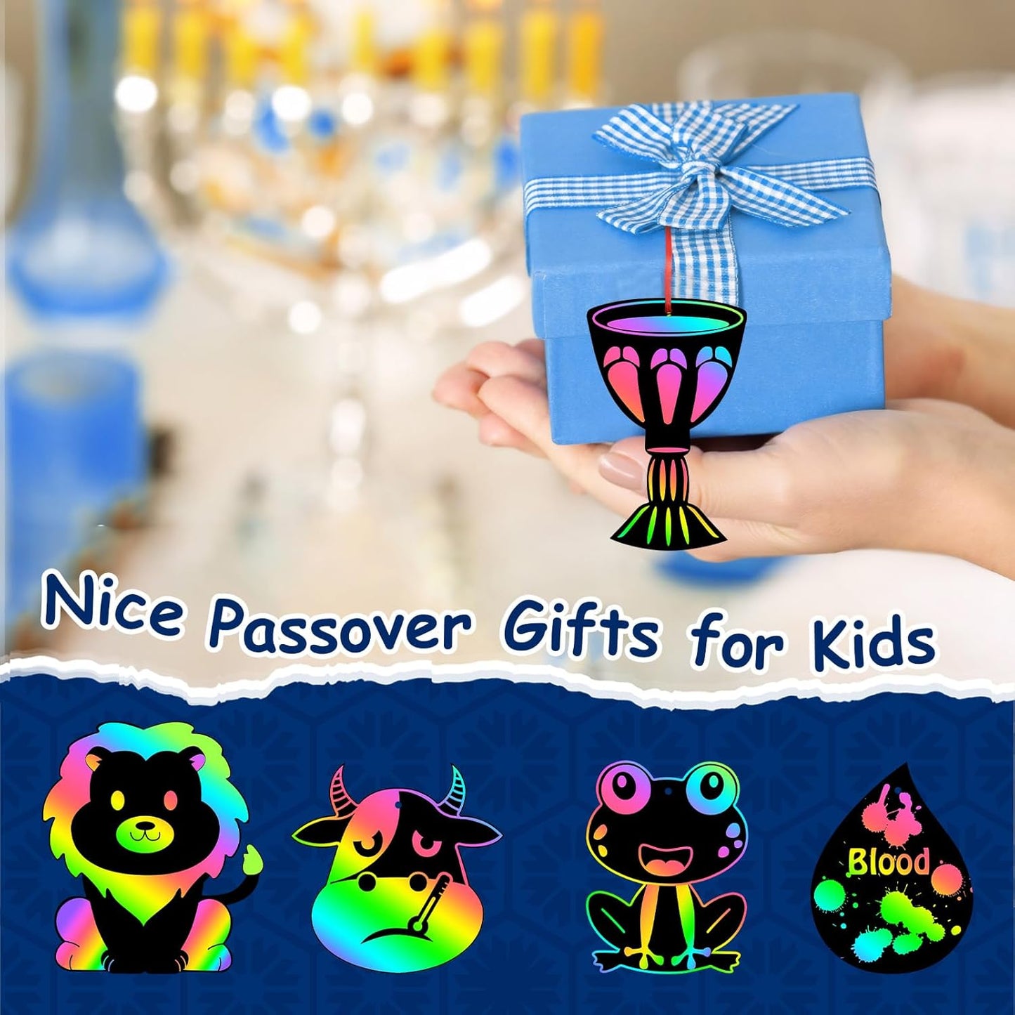 JULMELON 36 PCS Ocean Crafts, Rainbow Scratch Art Under The Sea Party Favors DIY Magic Color Summer Ocean Animals Scratch Cards for Summer Party Favors School Activities