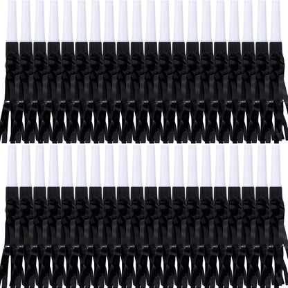 30 Pcs Gold Noise Makers, Metallic Fringed Noise Makers for New Year Party Favor Supplies, Multicolour