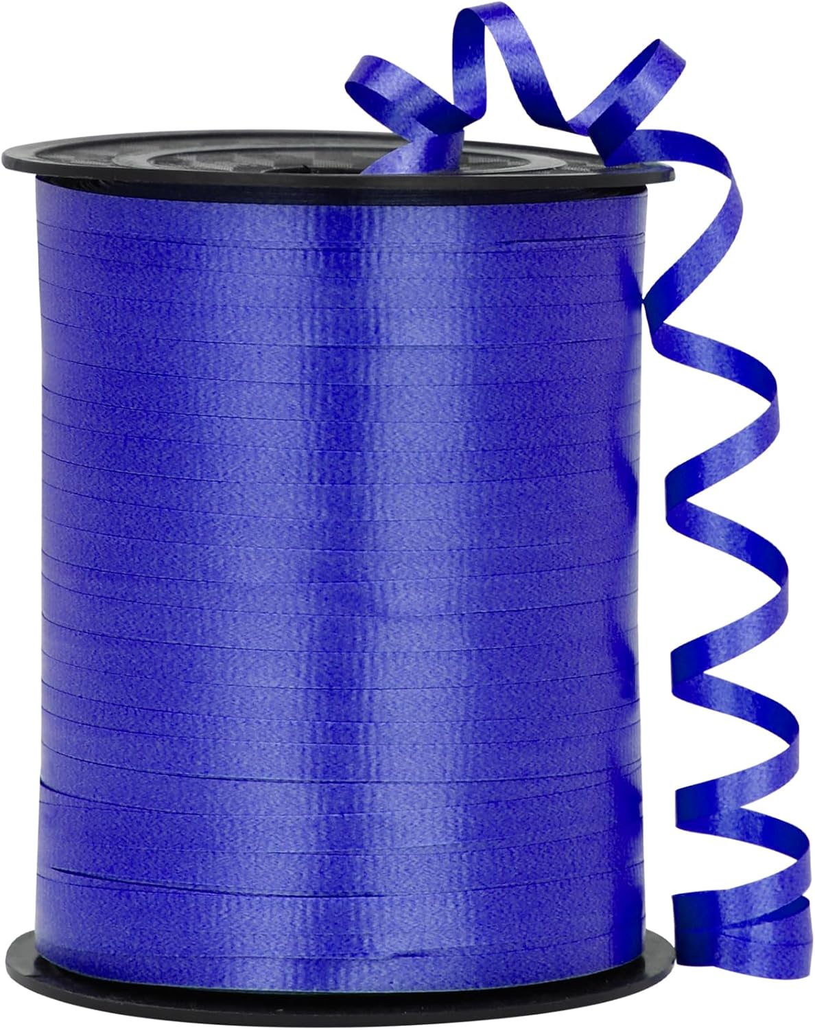 Black Ribbon - 500 Yard Crimped Curly Ribbon for Gift Wrapping, Balloons, Graduations, Halloween, Birthday Parties