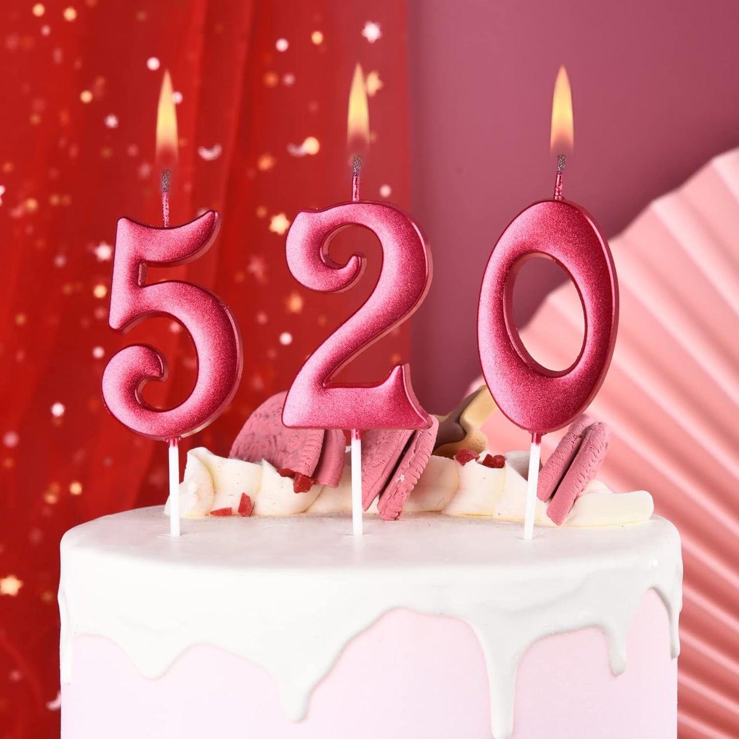 PHD CAKE 10-Count 0-9 Gold Number Birthday Candles, Number One Birthday, Gold Number Candles, Party Celebration, Baby Showers