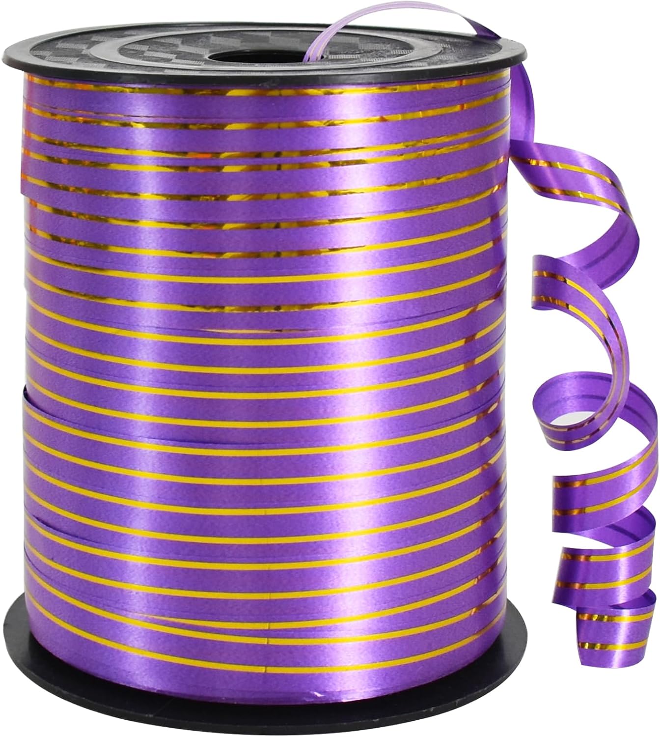TONIFUL 500 Yards Curling Ribbon-Balloon Ribbon-Balloon String for Art&Craft Decor,Gift Wrapping,Ribbons and Bows for Christmas New Year Birthday Gifts (Silver)