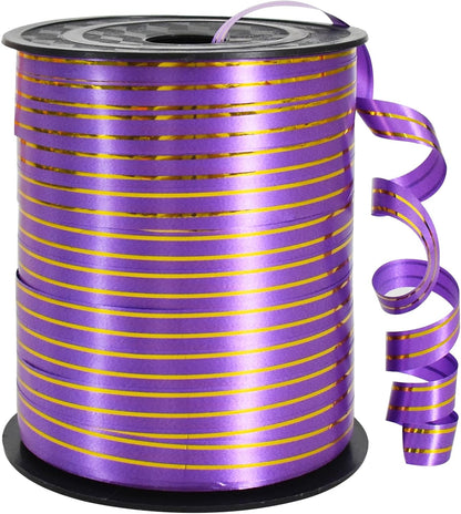 TONIFUL 500 Yards Curling Ribbon-Balloon Ribbon-Balloon String for Art&Craft Decor,Gift Wrapping,Ribbons and Bows for Christmas New Year Birthday Gifts (Silver)