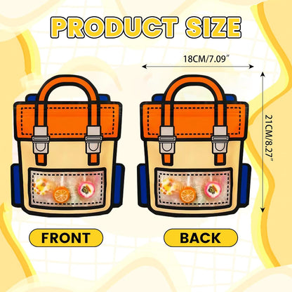 30 PCS Bulk Gift Bags for Kids with Handle,Children Large Goodie Bags with Stand-up Bottom, Grip Seal Party Favor Bag, Students Back to School Treat Bag, Cute Snack Candy Bags for Birthday, Classroom