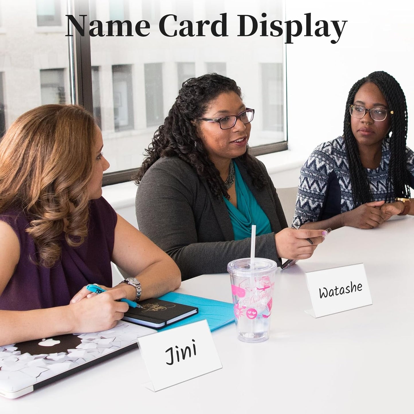 30 PCS Small Acrylic Sign Holder 3.5" x 2", Mini Acrylic Food Sign Labels for Party Buffet, Retail Price Display Holder, Clear Plastic Table Counter Top Stand for Place Cards, Name Card, Wedding Signs