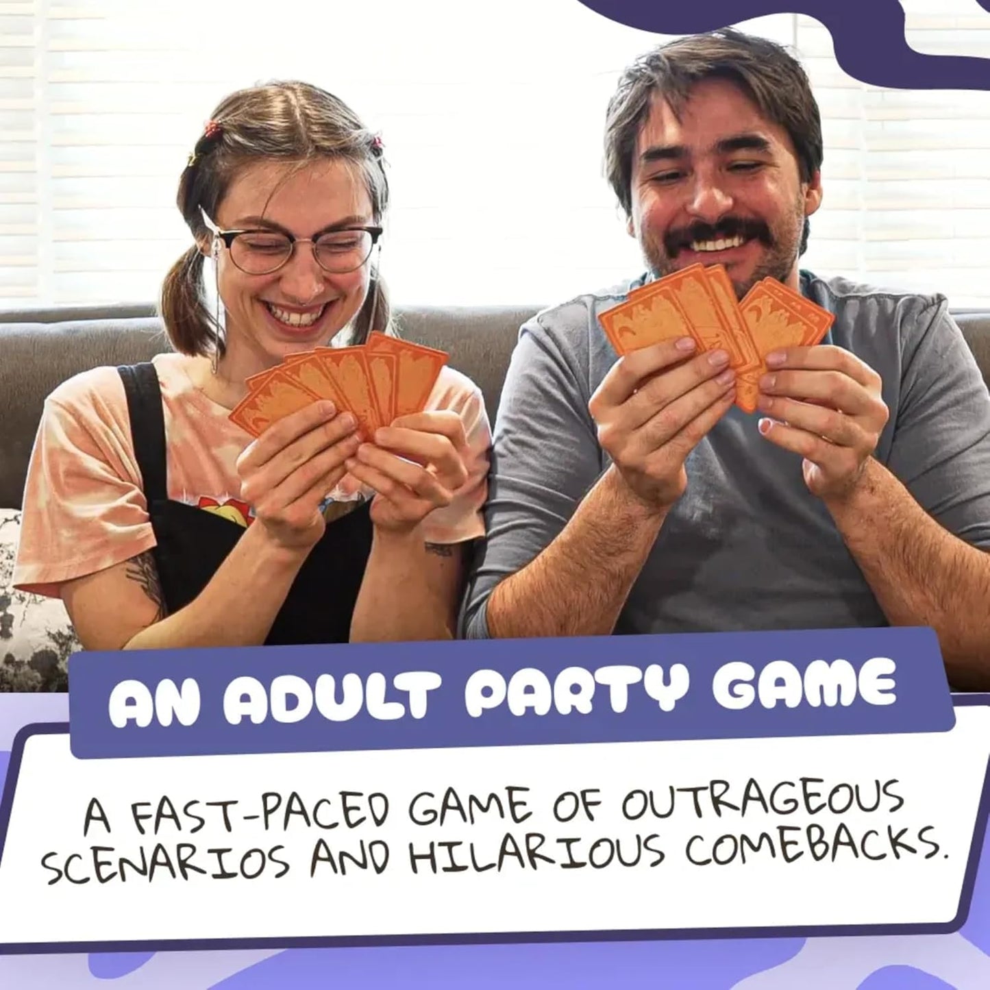 Go F Yourself! – The Grown Up Go Fish Card Game You've Always Wanted | Hilarious Party Game for Grown Ups, 2+ Players | 52 Cards, 13 Unique Pairs Edition