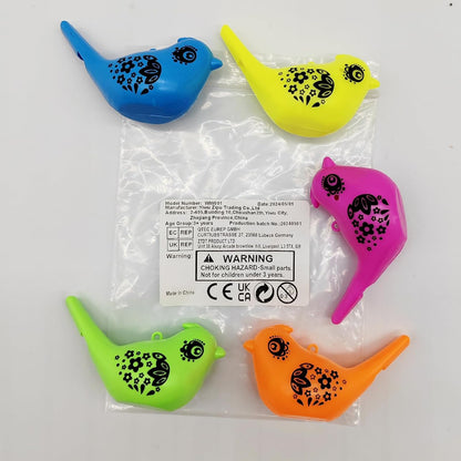 24 Pcs Bird Water Whistle Party Whistles for Kids Novelty Water Warblers Bird Whistle Toy Musical Instrument Toy for Party Favors,Birthday Gift, Party Gifts