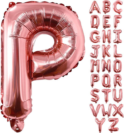 Lovoir 40 Inch Large Rose Gold Letter A Balloons Big Size Jumbo Mylar Foil Helium Balloon for Birthday Party Celebration Decorations Alphabet Rose Gold A
