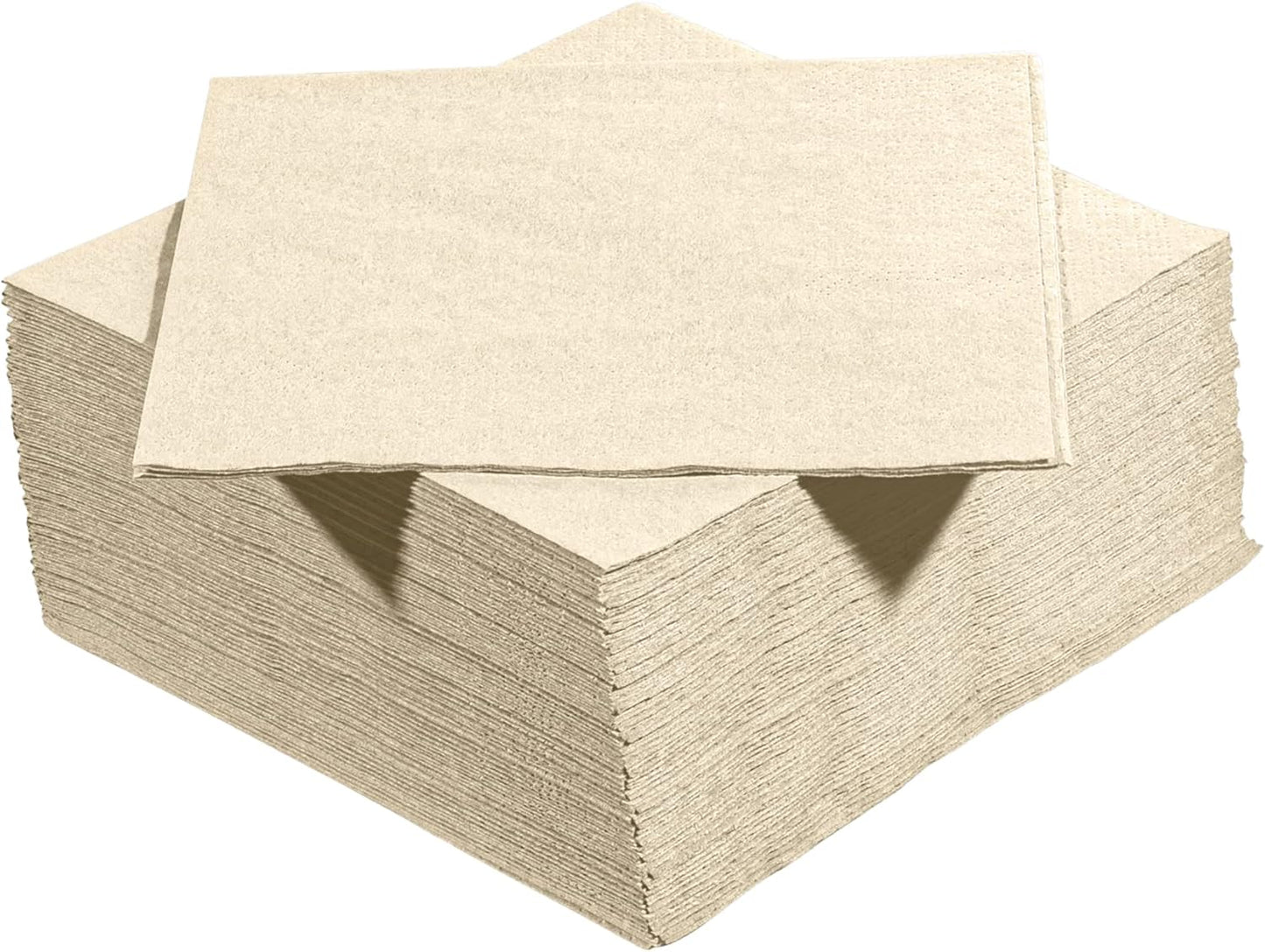 Black Beverage Napkins (300 Count) 2-Ply Disposable Cocktail Napkins for Bar, Weddings, Parties, Events, Premium Quality and EU Made