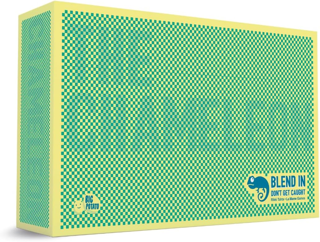 The Chameleon: Award-Winning Bluffing Board Game for Family, Adults & Friends | Includes 80 Extra Secret Words | Who is The Imposter?