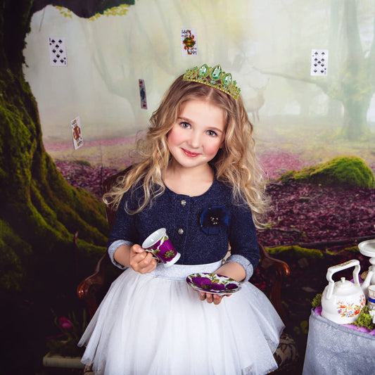Velscrun Girls Rapunzel Crown, Princess Tiara Headband, Multicolored Crowns for Birthday Party and Halloween Cosplay