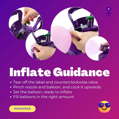 GASCLUB Helium Tank for Balloons At Home, 22L Balloon Kit Up To 100 Latex Balloons, Balloon Pump Kit Includes Latex Balloons and Ribbon, Perfect for Parties and Events