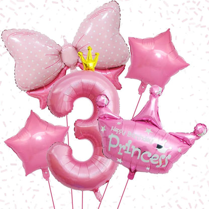 Dinosaur 5th Birthday Decorations, Dinosaur Birthday Party Decorations with Giant Inflatable Dinosaur Balloons 40 Inch Helium Foil Mylar Number 5 Balloons for Dinosaur Theme Birthday Party Decorations
