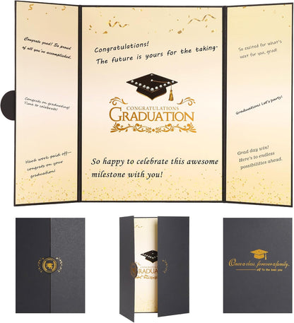 Graduation Guest Book 2026 Graduation Party Decorations Class of 2026 Graduation Sign in Book Signature Board Keepsake Grad Party Supplies College High School Graduation Gift Card Book (Blue)