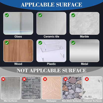 300pcs Transparent Adhesive Dots Double- Sided Sticky Tack - Strong and Traceless Adhesive Stick Dots for Poster, Photos, Office & Home，Festival Party Decorations, etc