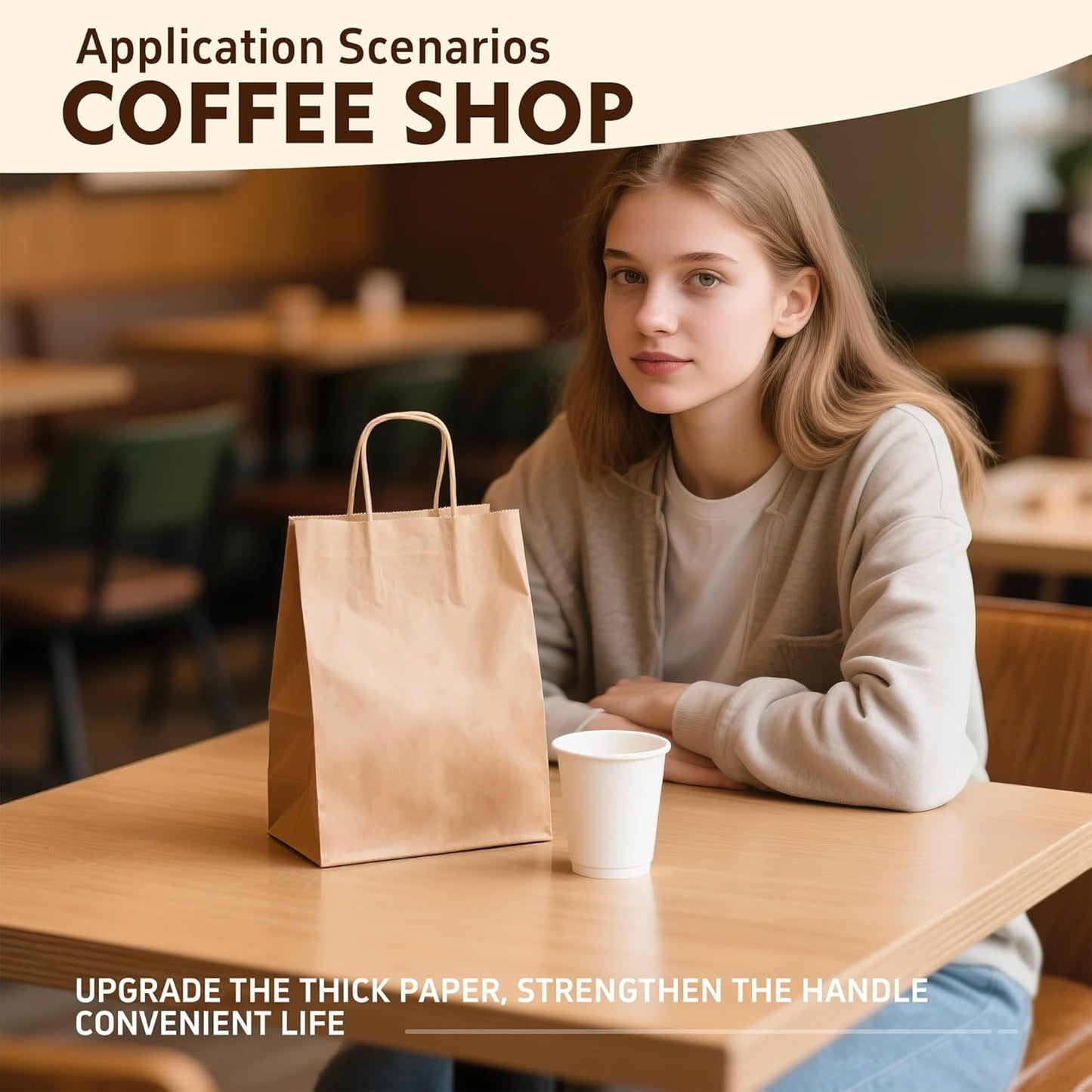 YEEHAW 24 Pack Small Gift Bags 5.8"×3.2"×8.25" Kraft Paper Bags with Handles, Party Favor Bags Bulk for Kids Birthday, Baby Shower, Crafts, Wedding, Party (6 Colors)