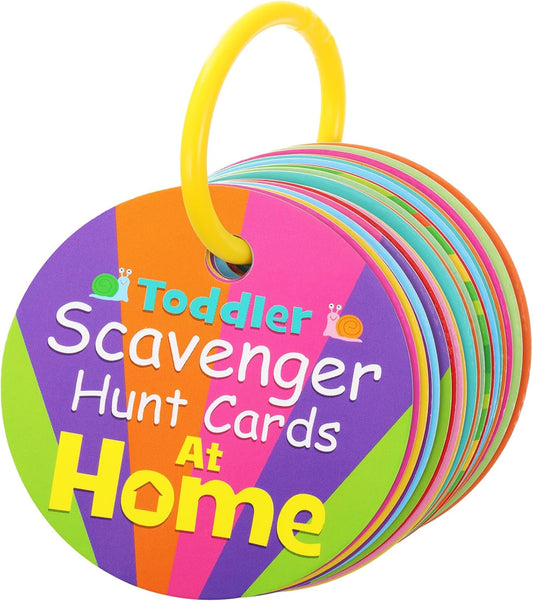 Hoolerry Toddler Scavenger Hunt Cards, Scavenger Hunt Game Preschool Games, Toddler Activity for Toddlers Ages 3 4 5 Children Birthday Gifts(Outdoor Edition)