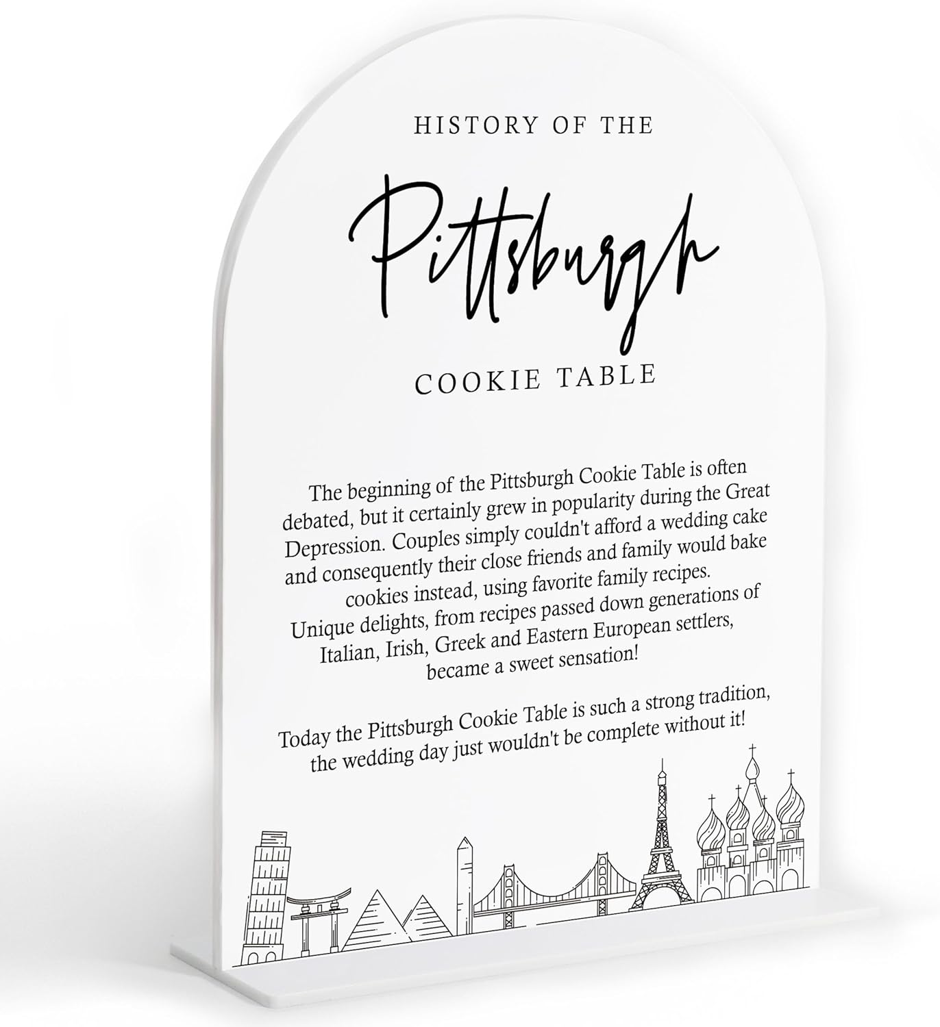 Audio Guest Book Sign, White Arch Acrylic Wedding Sign, Audio Guest Book Wedding Phone, Bridal Shower Decor, Engagement Party Decor, Centerpiece Table Decorations Party for Bride and Groom-14
