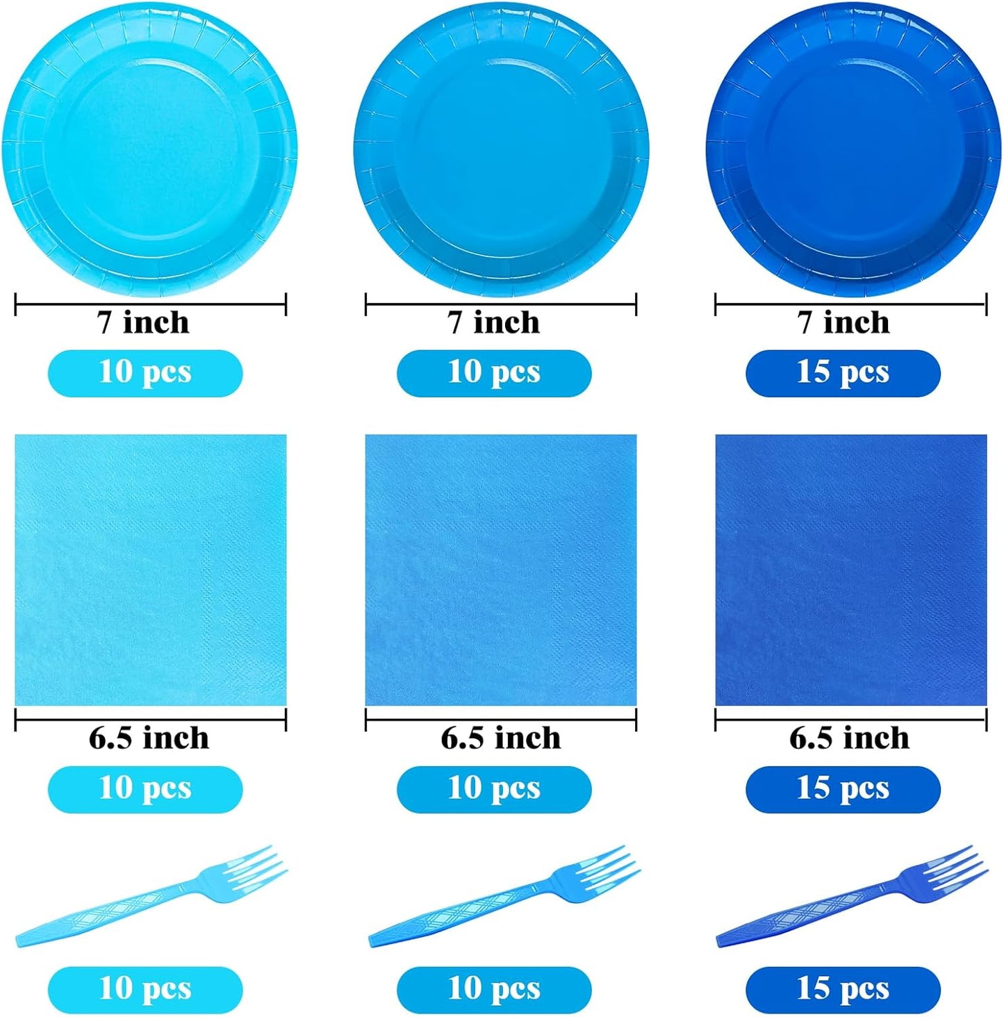 White and Gold Paper Plates Napkins Party Supplies,Disposable Gold Dot Paper Dessert Plates,105 PCS Birthday Plates and Napkins Party Supplies for Wedding(Serves 35 Guests 7")