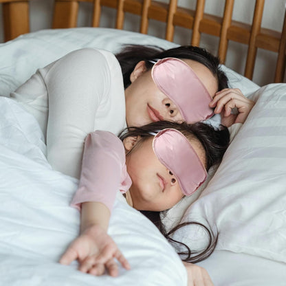 5 Pcs Eye Masks, Sleeping Mask Lightweight Shade Blindfold, Eye Covers for Sleeping Travel Sleep Party Games, Unisex (Black)