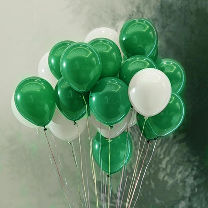 110pcs Black Balloon 12 inch, Black Latex Balloons for Birthday Party Baby Shower Wedding(with 2 Ribbons). - Colors A