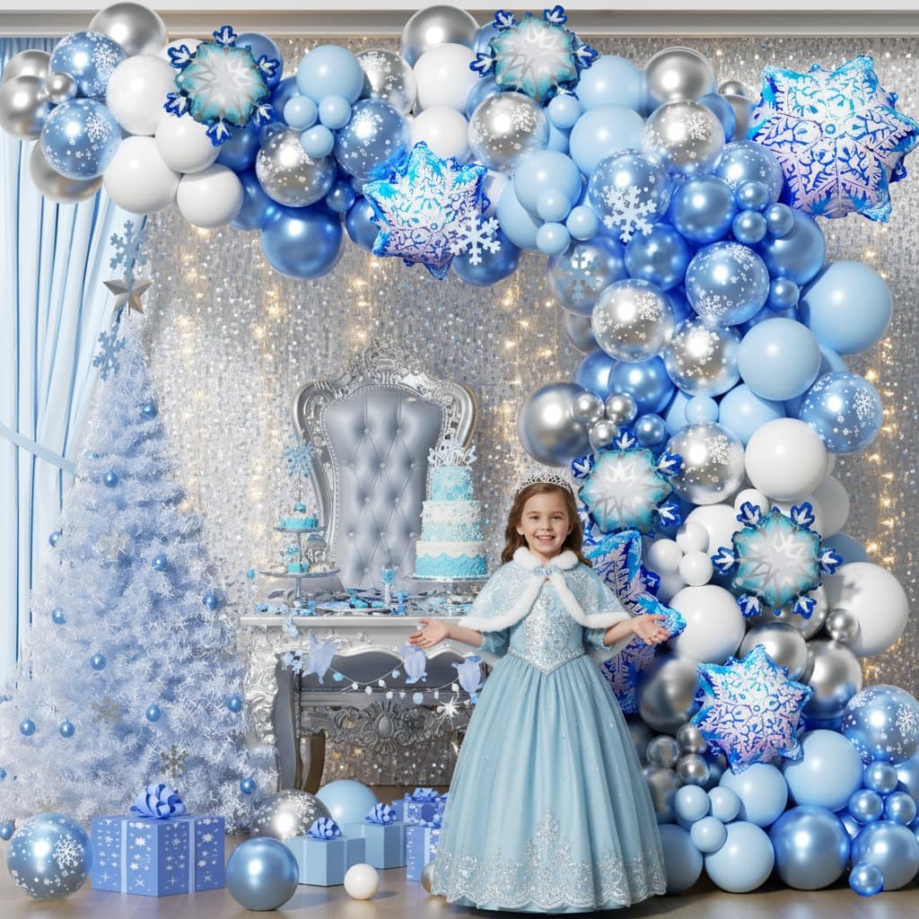 153Pcs Black and Silver White Balloon Garland Arch Kit with Stars, 22 18 12 10 5 inch Disco Ball Balloons Black White Metallic Silver Confetti Balloon for Birthday Graduation Party Decorations