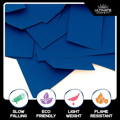 Ultimate Confetti, Multicolor Biodegradable Confetti - Rectangular Fluttering Tissue Paper Confetti for Cannon and Launcher use - Best for Holidays, Birthday, Wedding, and Parties - 1 lb, 16 oz