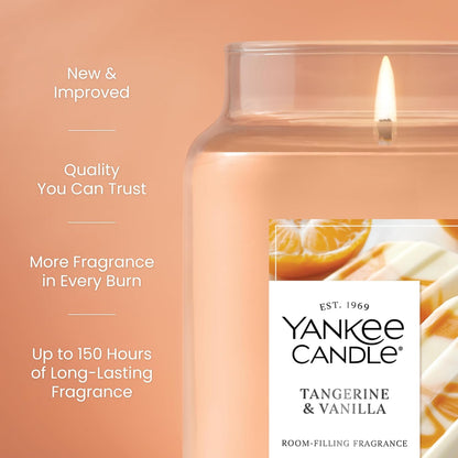 Yankee Candle Vanilla Cupcake, Scented Candle, 22oz Large Jar with up to 150 Hour Burn Time, Giftable, Birthdays