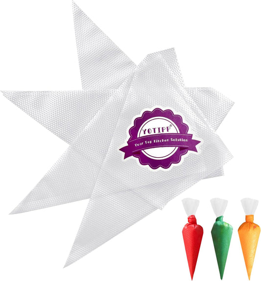 200pcs/set Disposable Pastry Bag Icing Piping Bag Cake Cupcake Decorating Bags